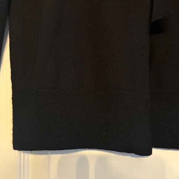 Banana Republic Black Cardigan with Ribbon Tie - Picture 4 of 6